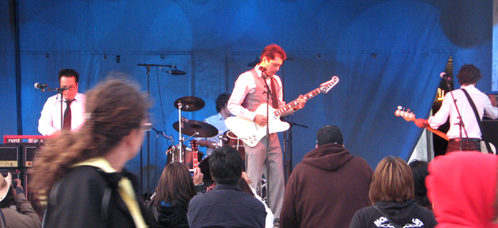 Derek Miller takes the stage.